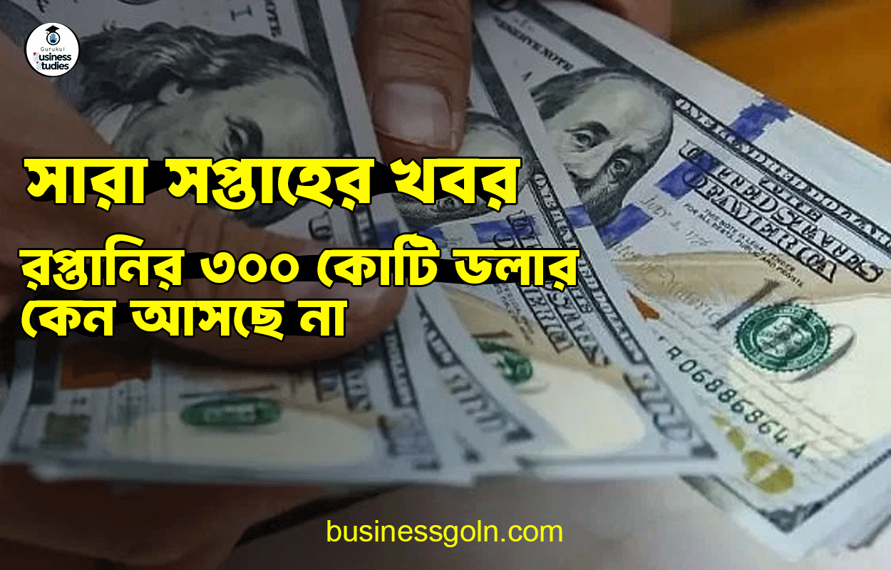 রপ্তানির ৩০০ কোটি ডলার কেন আসছে না | সারা সপ্তাহের খবর